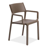 Pozostałe meble ogrodowe - Nardi Krzesło ogrodowe Trill Armchair brązowe 40250.53.000 - miniaturka - grafika 1