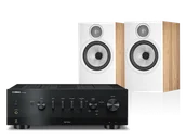 Zestawy stereo - Yamaha R-N800A (czarny) + 606 S3 (dąb) - miniaturka - grafika 1