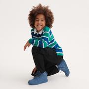Buty dla chłopców - Reserved - Sneakersy za kostkę - Granatowy - miniaturka - grafika 1