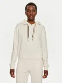 Bluzy damskie - Boss Bluza CP Stripe 50524760 Écru Regular Fit - BOSS - miniaturka - grafika 1