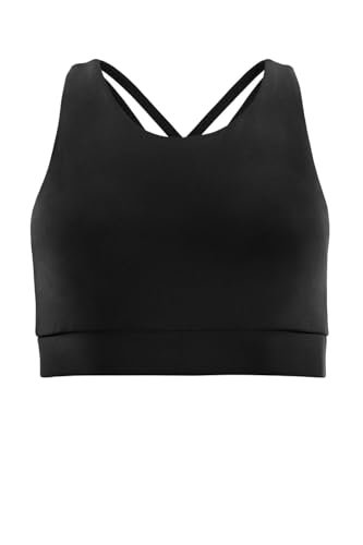 Winshape Funkcjonalny Comfort biustonosz sportowy SB103C z aplikacją na plecy i wyjmowanymi wkładkami, styl All-Fit, fitness, czas wolny, sport, joga