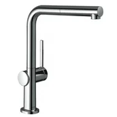 Baterie kuchenne - HANSGROHE 72808000 Talis M54 Jednouchwytowa bateria kuchenna 270, wyciągana wylewka, 1jet - miniaturka - grafika 1