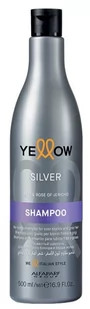 Alfaparf Yellow Silver Szampon Blond 500 ml - Szampony do włosów - miniaturka - grafika 1
