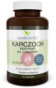 Suplementy naturalne - MEDVERITA KARCZOCH ekstrakt 5% z cynaryny (120 kapsułek) Medverita - miniaturka - grafika 1