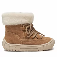 Buty dla dziewczynek - Kozaki Geox B Omar Girl Wpf B462LA 00022 C6627 M Brązowy - miniaturka - grafika 1