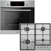 Zestawy AGD - Zestaw AGD do zabudowy Amica Piekarnik elektryczny MEB6521 FINE + Płyta gazowa PGD6100ApR - miniaturka - grafika 1