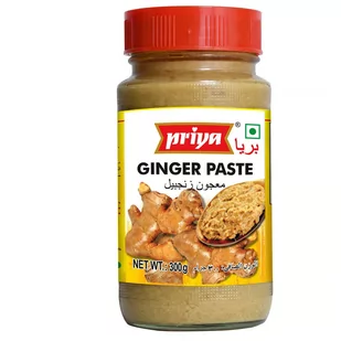 Pasta imbirowa Ginger Paste Priya 300g - Szybkie dania obiadowe - miniaturka - grafika 1