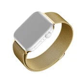 Akcesoria do zegarków - FIXED Mesh Strap do Apple Watch gold - miniaturka - grafika 1