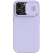 Etui i futerały do telefonów - Nillkin CamShield Silky Magnetic - Etui Apple iPhone 13 Pro z osłoną aparatu (Misty Purple) - miniaturka - grafika 1