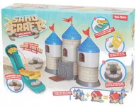 Zabawki do piasku - Zrób to sam zamek z piasku gotowy zestaw z foremkami i piaskiem TOI-TOYS 26 - miniaturka - grafika 1