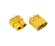 Akcesoria i części modelarskie - Para konektorów Gniazdo Wtyczka XT60 - miniaturka - grafika 1