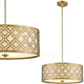 Lampy sufitowe - Gilded Nola Gilded Nola ARABELLA GN/ARABELLA/P/L lampa wisząca 3x75W/E27  ELSGN/ARABELLA/P/L - miniaturka - grafika 1