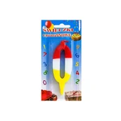 Urodziny dla dorosłych - Inny Świeczka urodzinowa cyferka "0" - miniaturka - grafika 1