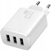 Ładowarki do telefonów - Ładowarka sieciowa Baseus Compact 3xUSB 17W 3.4A - miniaturka - grafika 1