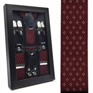 Dodatki do ubrań - SZELKI do Spodni Męskie w Pudełku PREMIUM Mocne Elastyczne od S do XXL - miniaturka - grafika 1