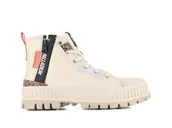 Botki damskie - Palladium Damskie botki Pallashock BackZip Botki, Mleko migdałowe, 44 UK, Mleko migdałowe, 43 EU - miniaturka - grafika 1