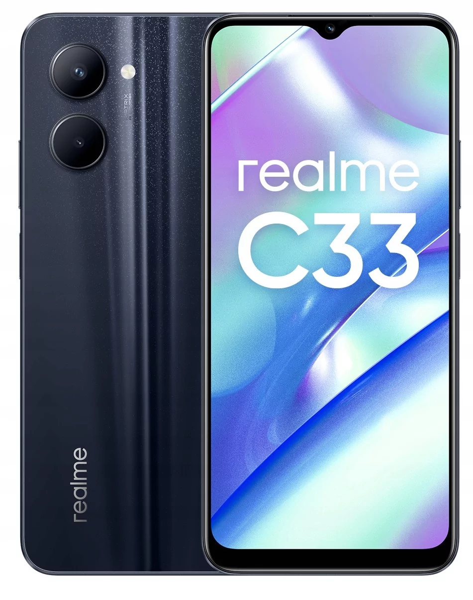 Realme C33 4GB/128GB Dual Sim Czarny