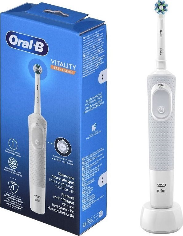 Szczoteczka Braun Vitality Easy Clean Biała