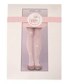 Rajstopy - RAJSTOPY GATTA DZ ANIA WZ 20 (kolor biały, rozmiar 128-134) - miniaturka - grafika 1
