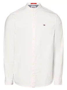 Tommy Jeans - Koszula męska, biały - Koszule męskie - miniaturka - grafika 1