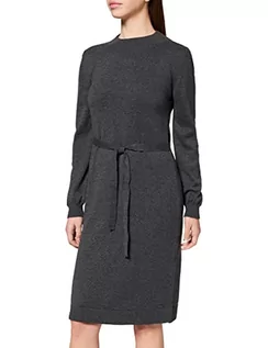 Sukienki ciążowe - ESPRIT Maternity Sukienka damska z dzianiny Ls, Anthracite Melange - 005, 36 - grafika 1