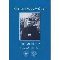 Pro memoria T.18 1971 - Biografie i autobiografie - miniaturka - grafika 1