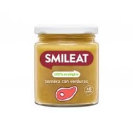 Dania dla dzieci - Smileat Słoiczek z ekologiczną cielęciną i warzywami po 6 miesiącu 230 g Bio - miniaturka - grafika 1