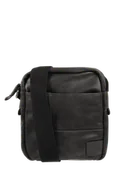 Torby męskie - Torba na ramię z imitacji skóry - miniaturka - grafika 1