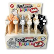 Długopisy - Penmate Długopis ścieralny Flexi Abra Kolori Click Cat niebieski - miniaturka - grafika 1