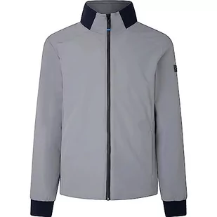 Hackett London Kurtka męska Hs Stretch Quilt JKT, Szary (szary), XS - Kurtki męskie - miniaturka - grafika 1