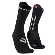 Skarpetki kolarskie - COMPRESSPORT Skarpetki rowerowe ProRacing Socks V4 ULTRALIGHT BIKE black/white - miniaturka - grafika 1