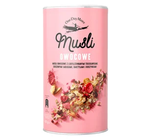 MUSLI OWOCOWE 400 g - ONEDAYMORE - Zdrowa żywność - miniaturka - grafika 1