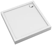 Brodziki prysznicowe - Omnires Camden 80/K biały - miniaturka - grafika 1