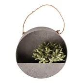 Donice - Szara doniczka ścienna Esschert Design, ø 35 cm - miniaturka - grafika 1