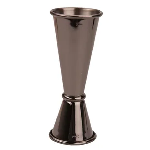 Miarka barmańska, jigger Black 50-25 ml na prezent - Pozostałe akcesoria barmańskie - miniaturka - grafika 1