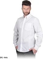 Koszule męskie - FESTIVO-M - Koszula z długim rękawem, męska, , 65% poliester, 35% bawełna gramatura 200 g/m2 - czarny S - miniaturka - grafika 1