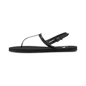 Trampki damskie - PUMA Cozy Sandal Wns, Trampki damskie, czarny, 35.5 EU - miniaturka - grafika 1