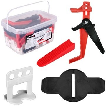 Yato System Do Poziomowania Płytek 1MM Klipsów Klinów Podkładek Szczypce