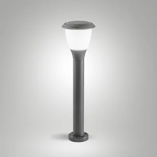 Fabas Luce Słupek oświetleniowy Thiago, możliwość ściemniania, czarny - Lampy ogrodowe - miniaturka - grafika 1
