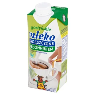 Gostyń Spółdzielnia Mleczarska w Gostyniu MLEKO ZAGĘSZCZONE NIESŁODZONE 500G LIG - Mleko - miniaturka - grafika 1