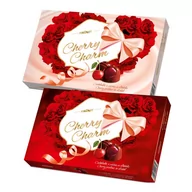 Bombonierki i czekoladki - Magnat Bombonierka Cherry Charm Praliny Z Wiśnią W Alkoholu 150g - miniaturka - grafika 1