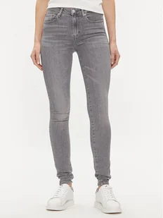 Tommy Hilfiger Jeansy Como WW0WW41302 Szary Skinny Fit - Spodnie damskie - miniaturka - grafika 1
