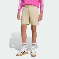 Spodnie i spodenki dla dziewczynek - Twill Shorts Kids - Adidas - miniaturka - grafika 1