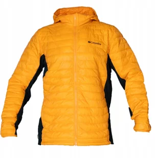 Columbia Powder Pass Hybrid Hooded Jacket 2126101816 Pomarańczowe M - Kurtki męskie - miniaturka - grafika 1