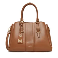 Torebki damskie - Torebka MEXX CEO-MEXX-S-002-08 Brązowy - miniaturka - grafika 1