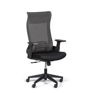 Fotel biurowy, krzesło biurowe Krzesło biurowe HARPER, szare - Fotele i krzesła biurowe - miniaturka - grafika 1