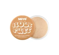 Pudry do twarzy - Miyo Holy Puff Glowish Loose Powder Puder sypki 6g - miniaturka - grafika 1