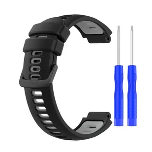SILIKONOWY PASEK DO GARMIN FORERUNNER 220/230/235/620/630/735XT - Akcesoria do pulsometrów i zegarków sportowych - miniaturka - grafika 1