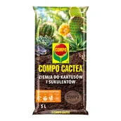Ziemia ogrodowa - Podłoże do kaktusów 5l Compo Sana - miniaturka - grafika 1