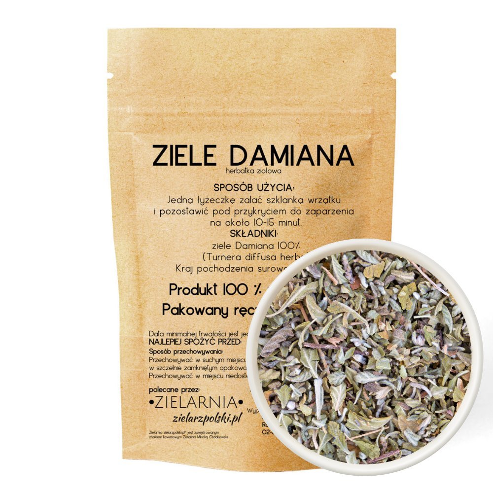 Damiana ziele 50g ZIELARZPOLSKI.PL